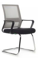 Кресло Riva Chair Mint RCH 1029CB Чёрный/Серый