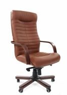 Офисное кресло Chairman 480 WD экопремиум 111 коричневый.