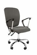 Офисное кресло Chairman 9801 Россия 15-13 серый хром N-А.