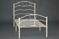 Кровать ROXIE 90*200 см (Single bed), белый (White) 10952