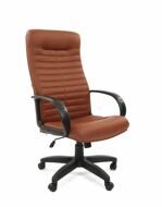 Офисное кресло Chairman 480 LT Россия к/з Terra 111 коричневый.