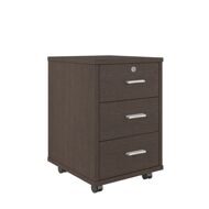 Trend Тумба подкатная 3 ящика тёмный дуб 42x47x62 TRD29630301