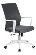 Кресло Riva Chair Like RCH B819 Белый пластик/Серый