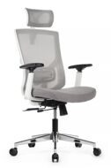 Кресло Riva Chair RCH Step AW2320 Серая спинка/Серое сиденье