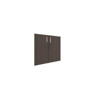 Trend Двери низкие тёмный дуб 72x1,6x76 TRD29654101