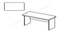 ТАНГО СТ9-16  Стол руководителя 160х80х75